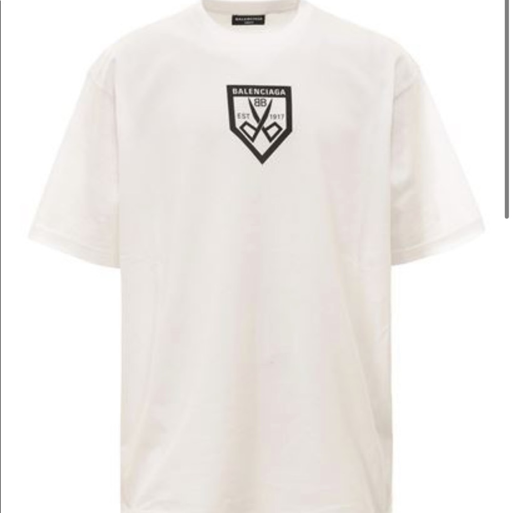 Balenciaga Scissor t-shirt oversized